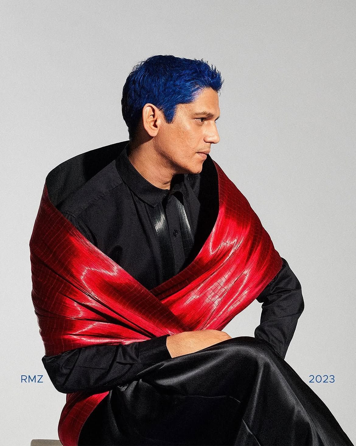 Vijay Varma in Rimzim Dadu’s reconstructed sari, and the dialogue on Indian menswear